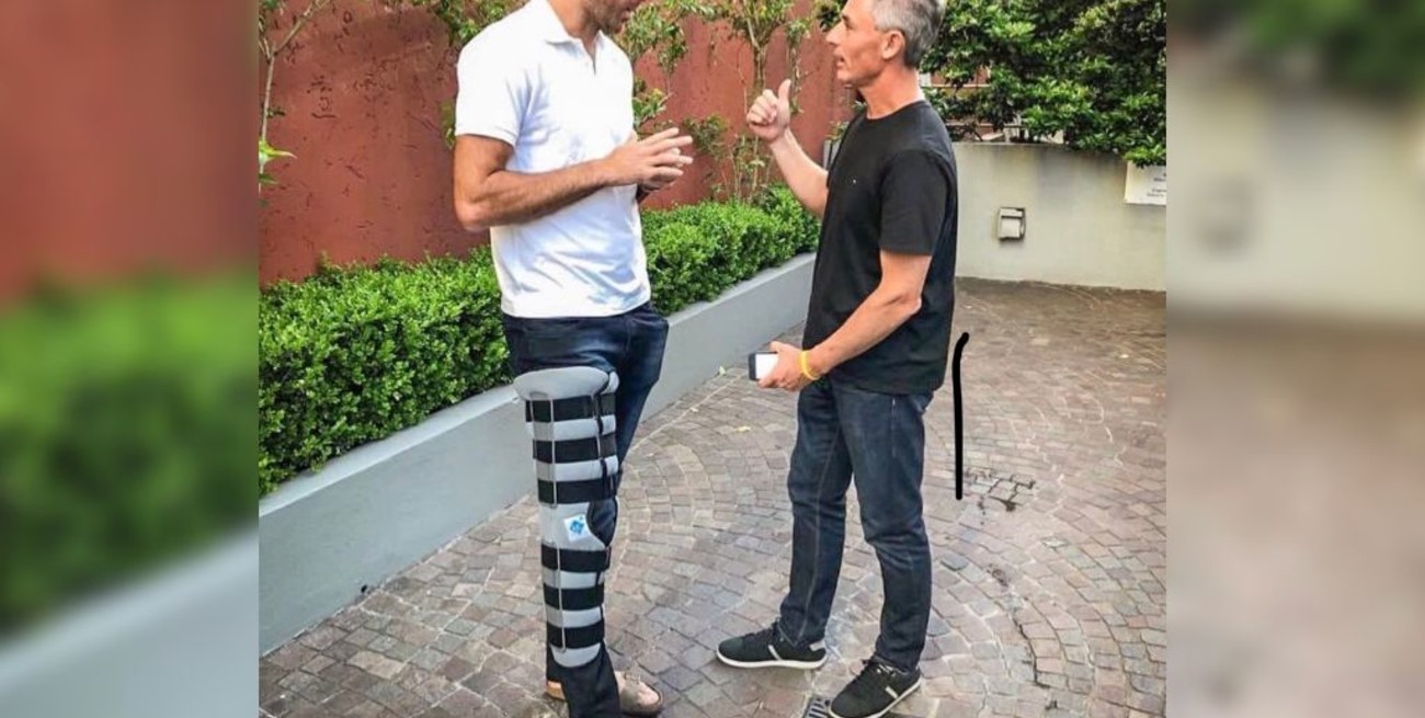 Del Potro inició la recuperación sin fecha de retorno