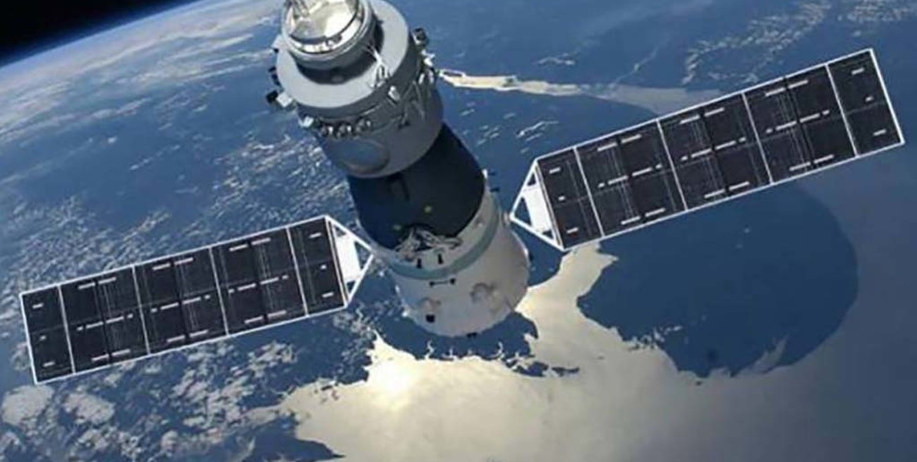 Cayó en el Pacífico la estación espacial china
