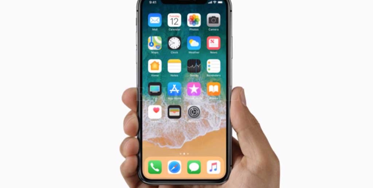 Presentaron el nuevo iPhone X, con reconocimiento facial