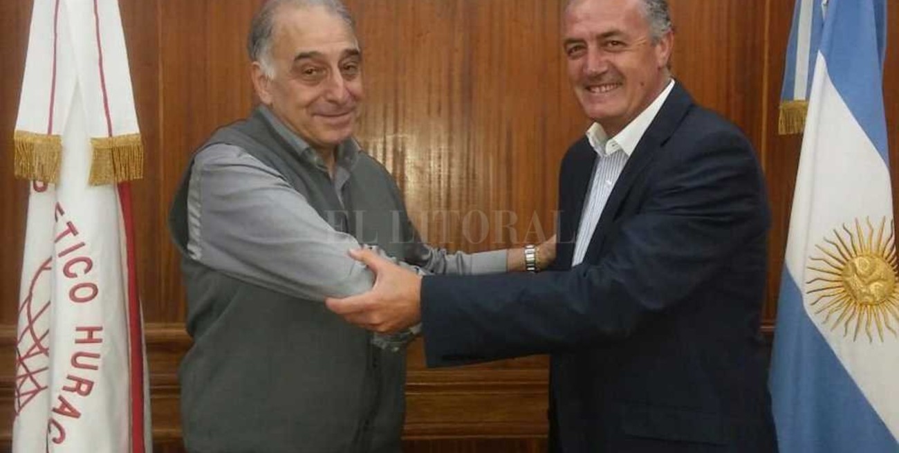 Alfaro ya es el DT de Huracán