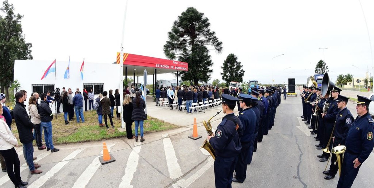 El Túnel Subfluvial sumó una estación de bomberos