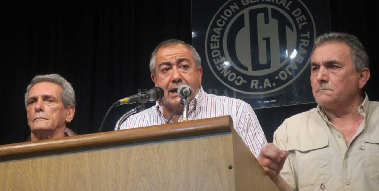 La CGT dispuso un paro nacional para el 25 de junio