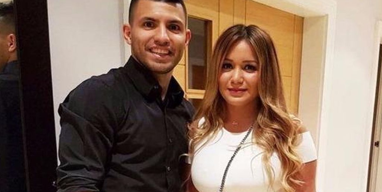Karina y el Kun Agüero, reconciliados
