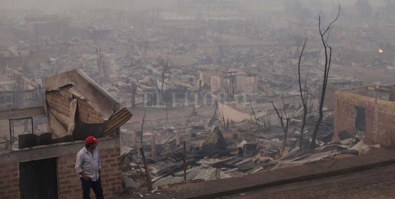 Nueve muertos y dos desaparecidos por los incendios en Chile