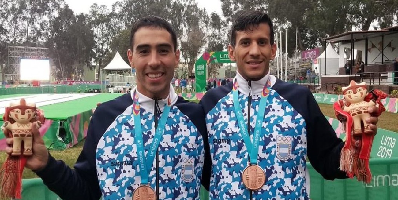 La dupla Villamayor-Zapata aporta un bronce en relevos masculinos de pentatlón moderno