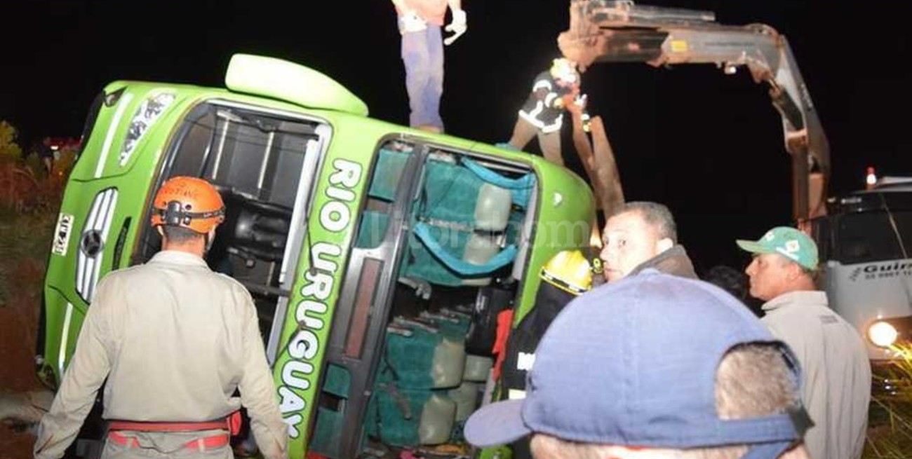 Detuvieron al chofer del colectivo que chocó en el sur de Brasil