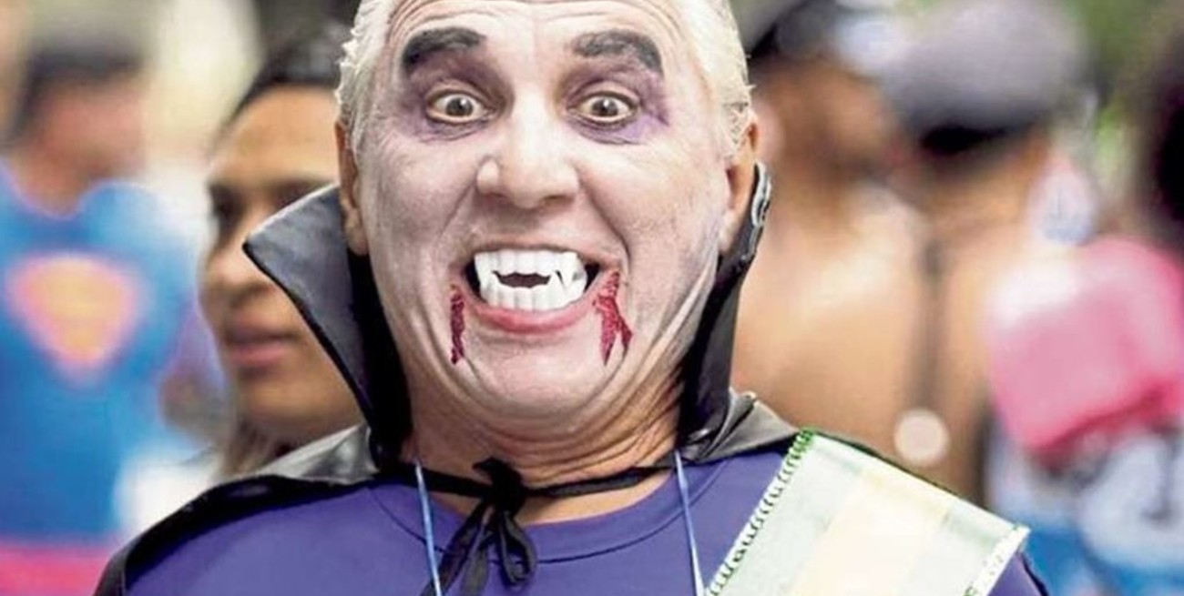 Temer aparece como vampiro en el Carnaval de Río de Janeiro