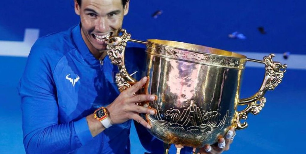 Nadal aplasta a Kyrgios y conquista en Pekín su sexto título del año 
