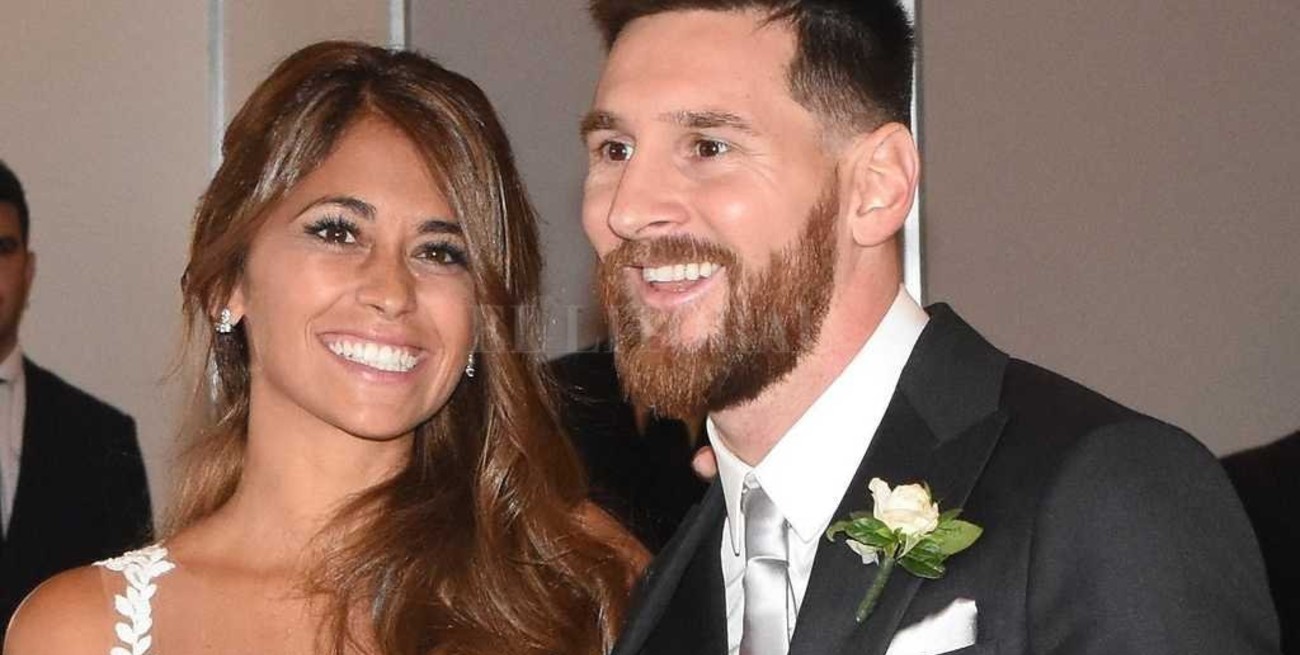 Messi donó la comida y bebida que sobró en su casamiento