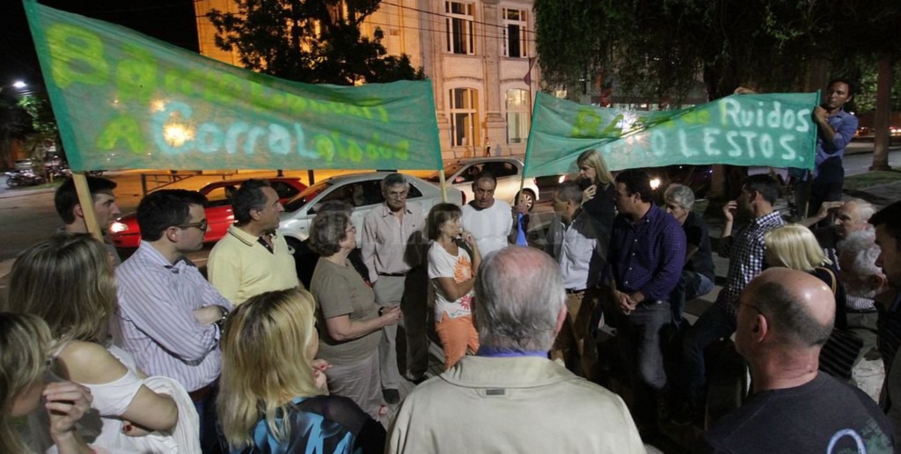 Ruidos molestos en Candioti: "teléfono" para DallAglio