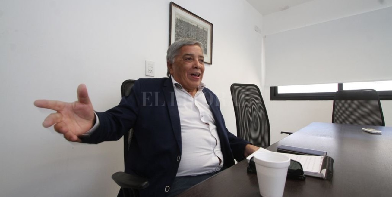 Barrionuevo: 50 años de labor en el sindicato de Obras Sanitarias