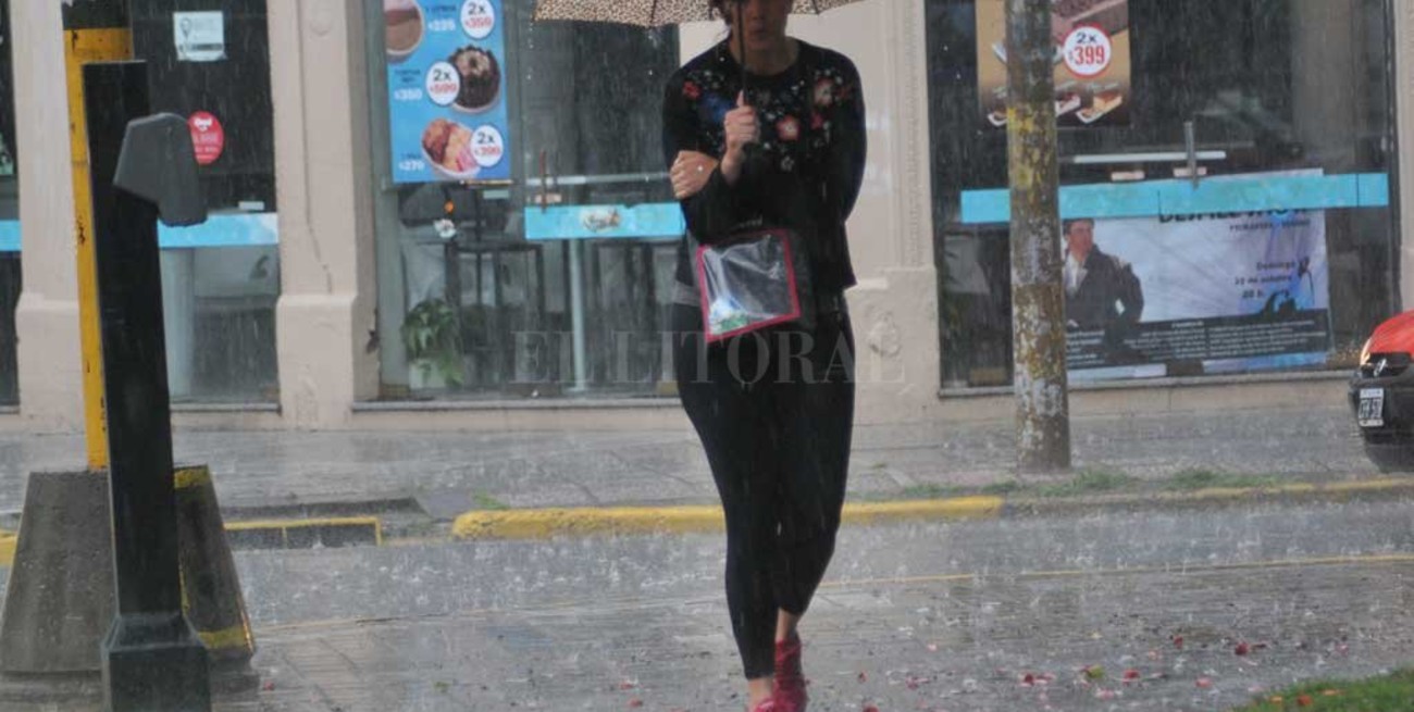 El SMN alerta por tormentas intensas para Santa Fe