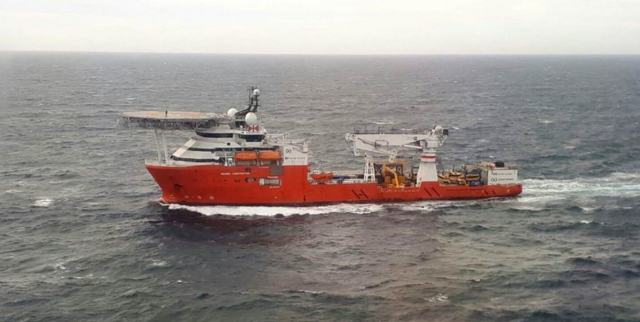 ARA San Juan: analizan un objeto de 55 metros que hallaron en la búsqueda