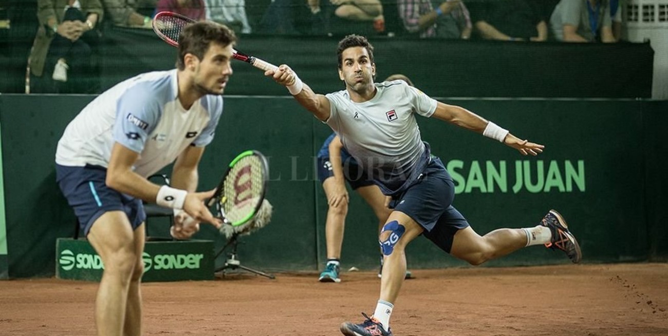 Argentina perdió en dobles y dejó la serie 2 a 1 a favor de Chile