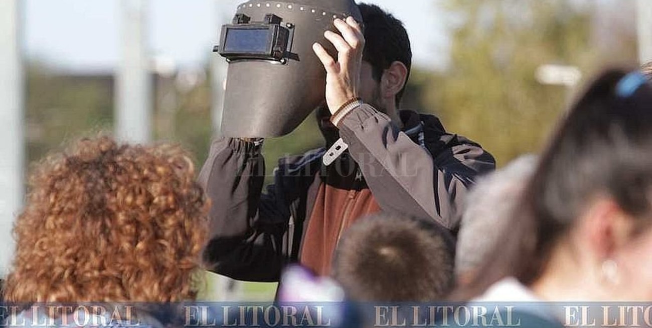 Fotos: así se vivió el eclipse solar en Santa Fe y Paraná
