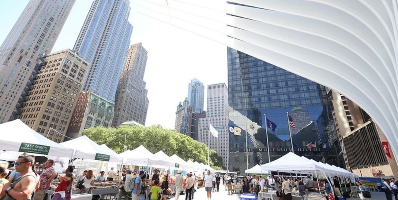 Reabren el mercado de frutas de las Torres Gemelas