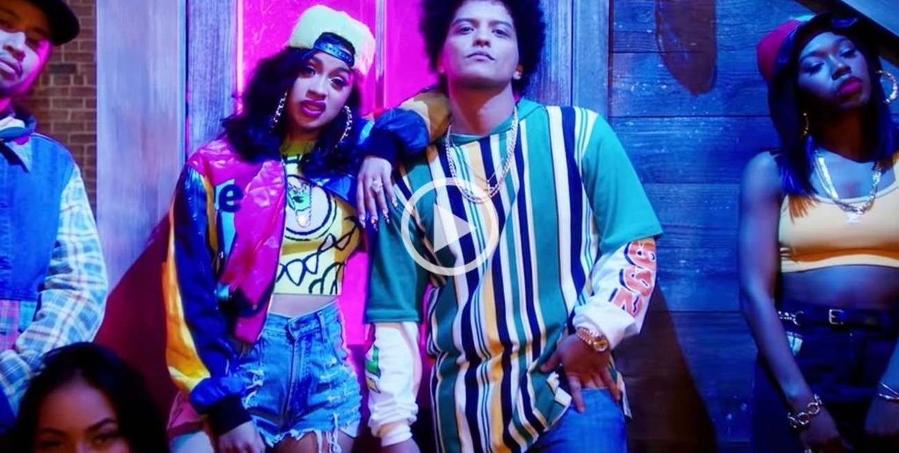 Bruno Mars presentó un nuevo videoclip