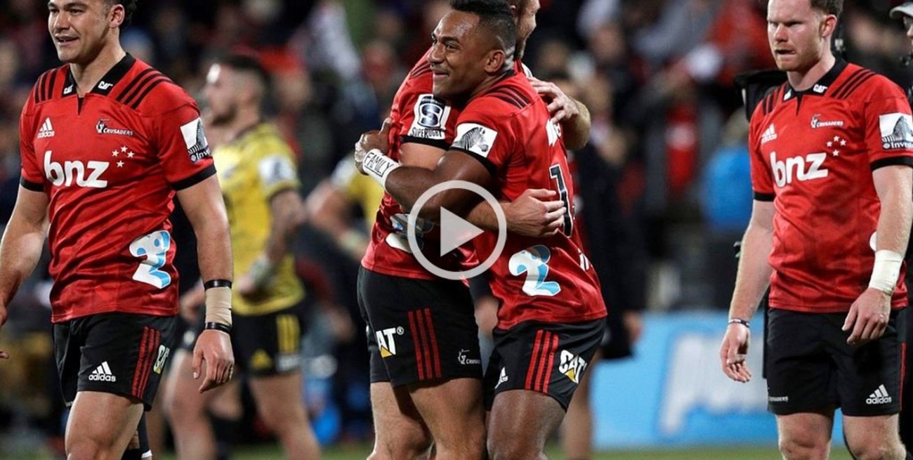 Crusaders será el rival de Jaguares en la final del Súper Rugby
