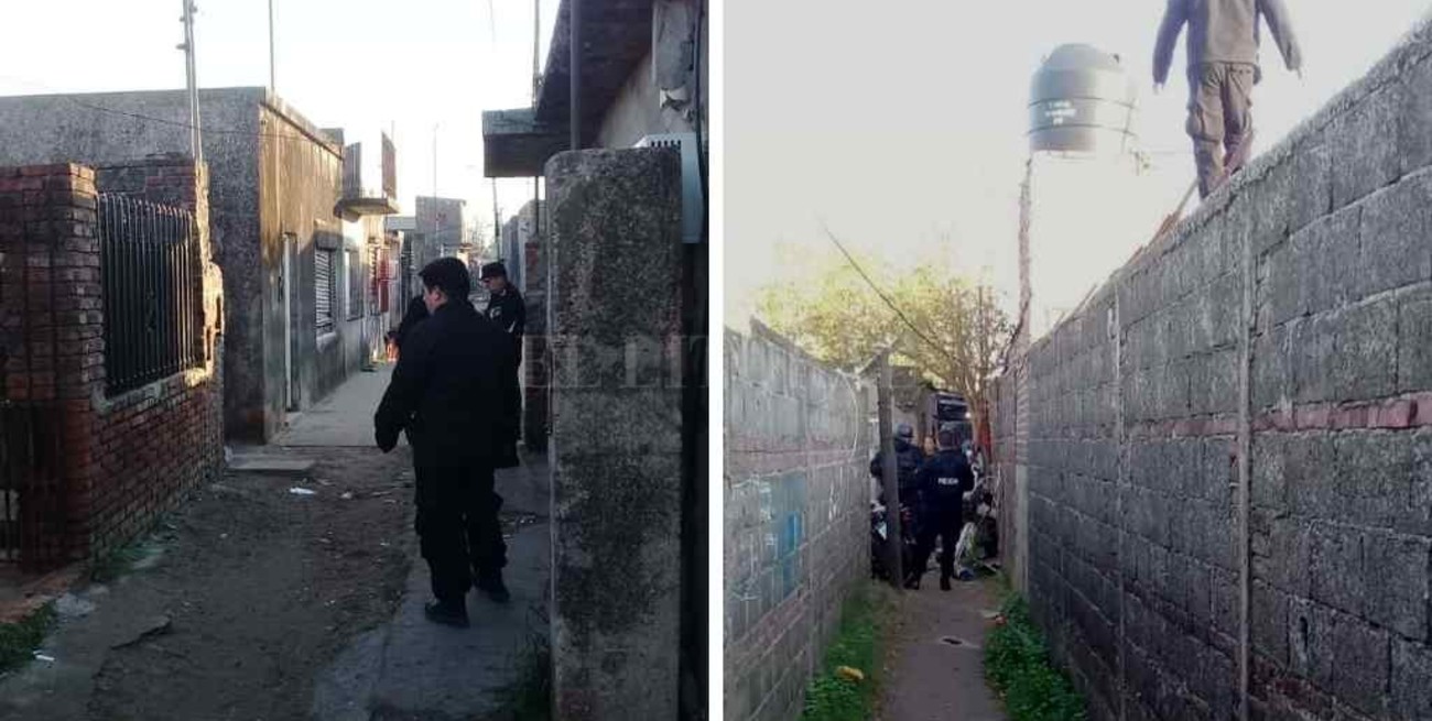 Barrio San Lorenzo: allanamientos en "El Pasillo"