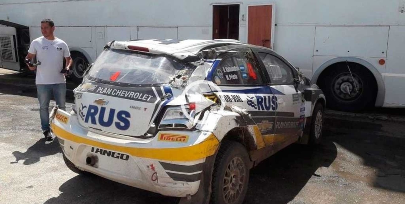 Video: tremendo vuelco de David Nalbandian en rally