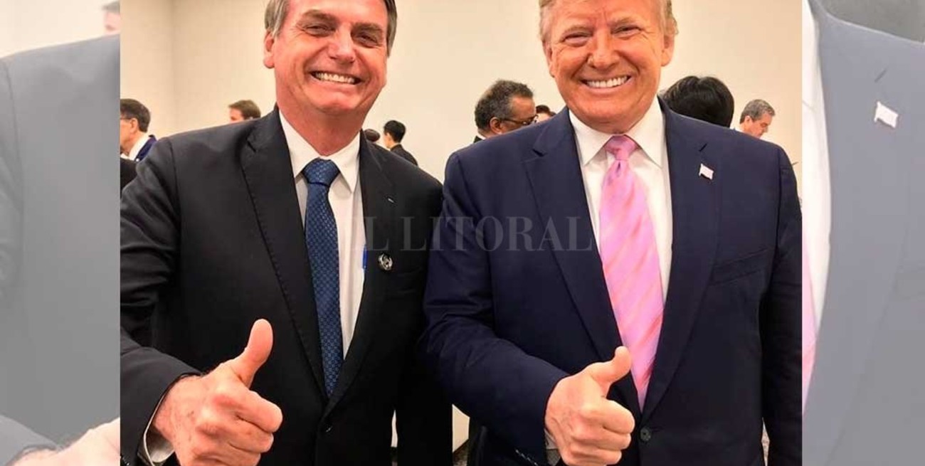 Trump pide a Bolsonaro paciencia ante la crisis en Venezuela