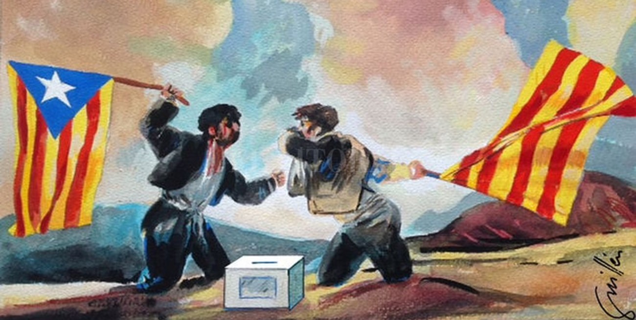 Nerviosismo ante la posible declaración de la independencia de Cataluña