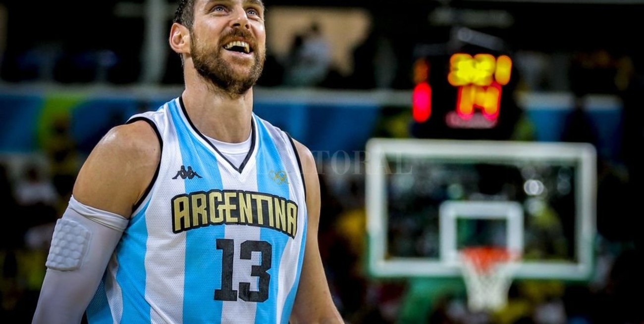 Retirarán la camiseta número 13 del seleccionado argentino en homenaje al "Chapu" Nocioni
