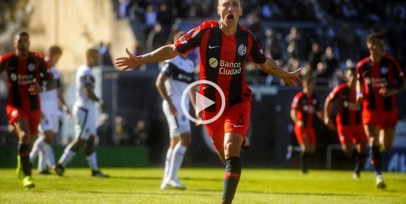 Con gol de Bruno Pittón, San Lorenzo derrotó a Gimnasia en La Plata