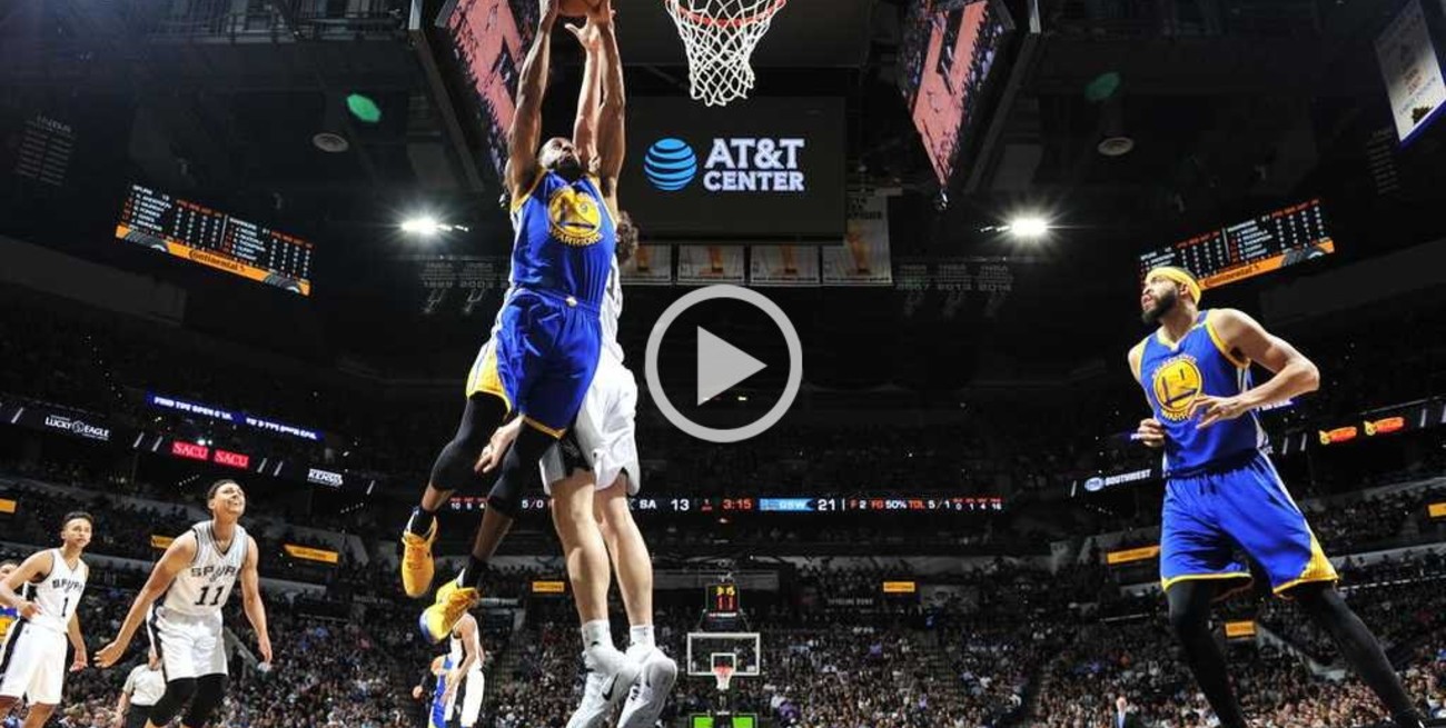 Golden State no perdonó a San Antonio y cerró la serie