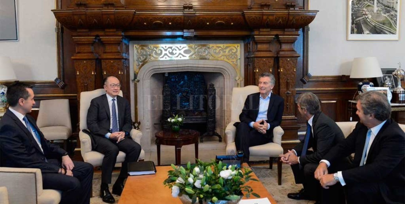 Macri recibió al titular del Banco Mundial, Jim Yong Kim
