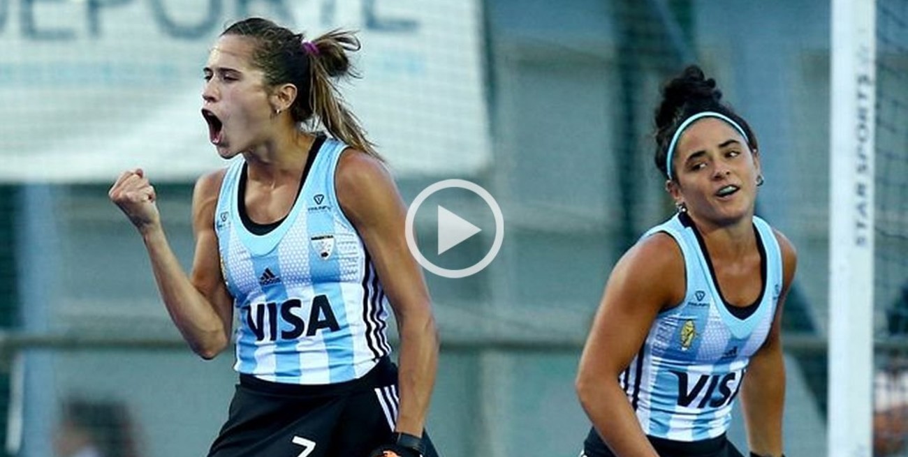 Las Leonas comenzaron la pretemporada con una goleada