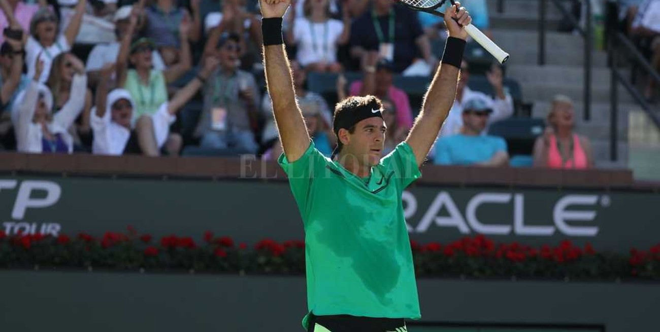 Del Potro superó a Delbonis y espera por Djokovic