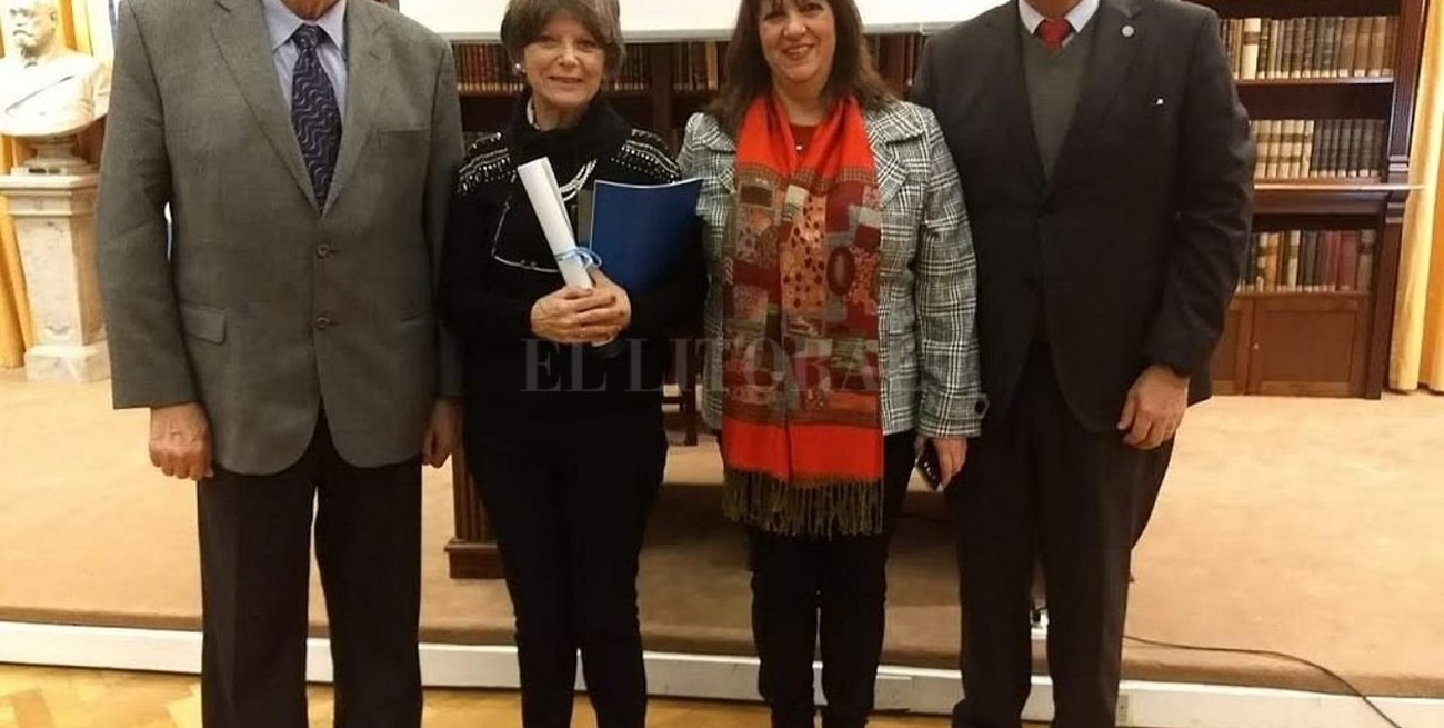 Una investigadora de la UNL se sumó a la Academia Nacional de Medicina