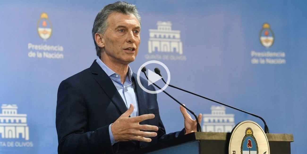 Macri: "No existe una solución alternativa: que cada uno pague lo que consume"