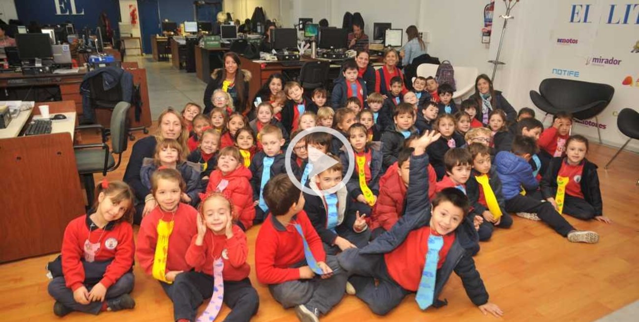 Multimedios El Litoral recibió al Jardín Sara Faisal