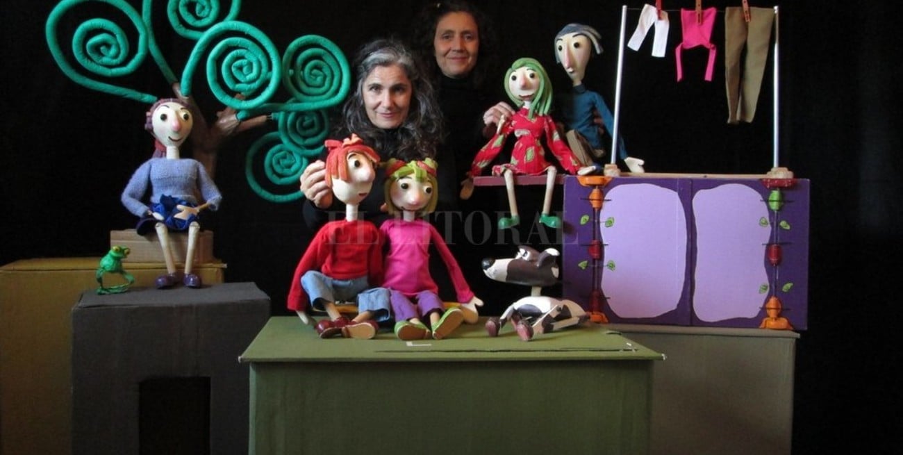 Los títeres cuentan historias de familia