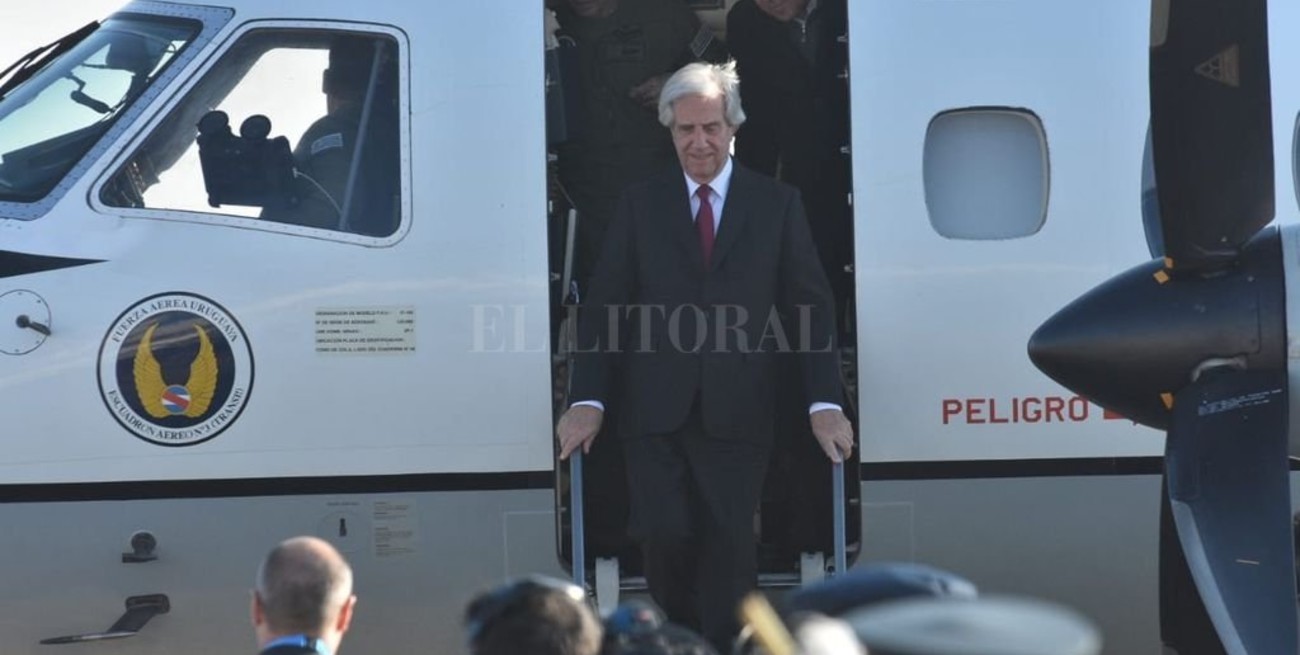 Tabaré Vázquez ya está en Santa Fe