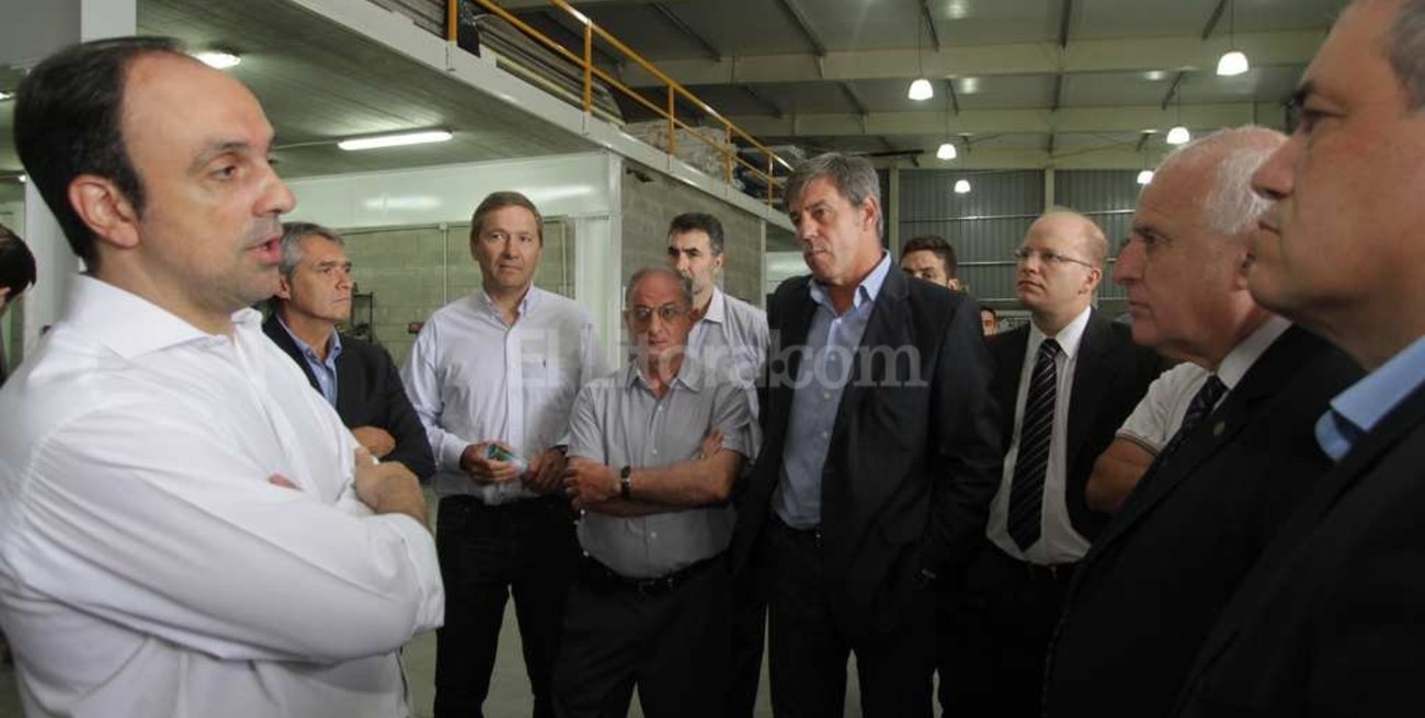 Corral gestionó el apoyo de Lifschitz para el área industrial Los Polígonos