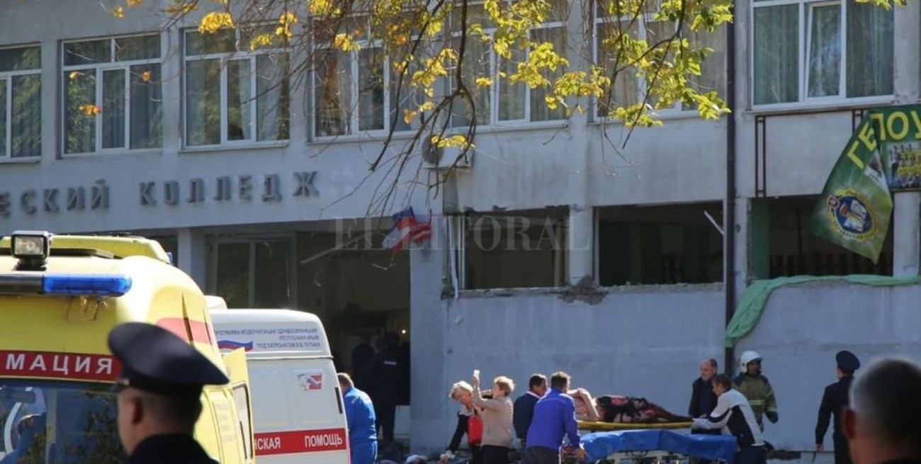 Ataque en la escuela de Crimea: el gobierno busca cómplices 