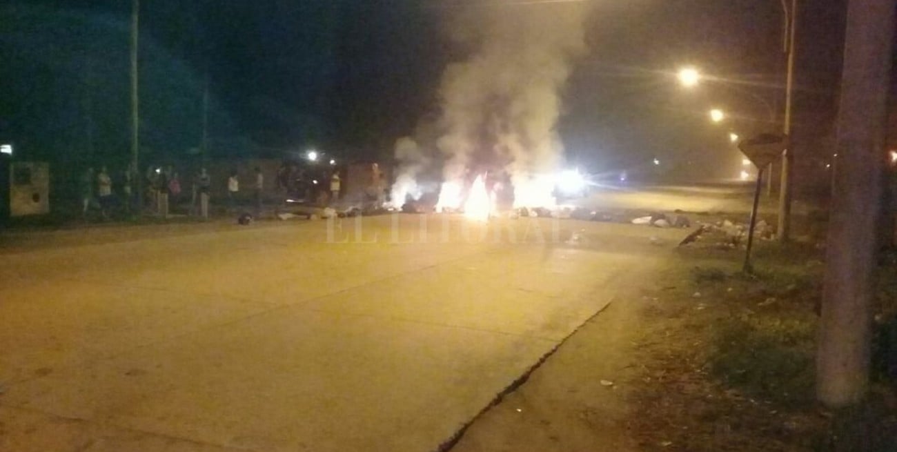 Noche de furia en barrio Yapeyú