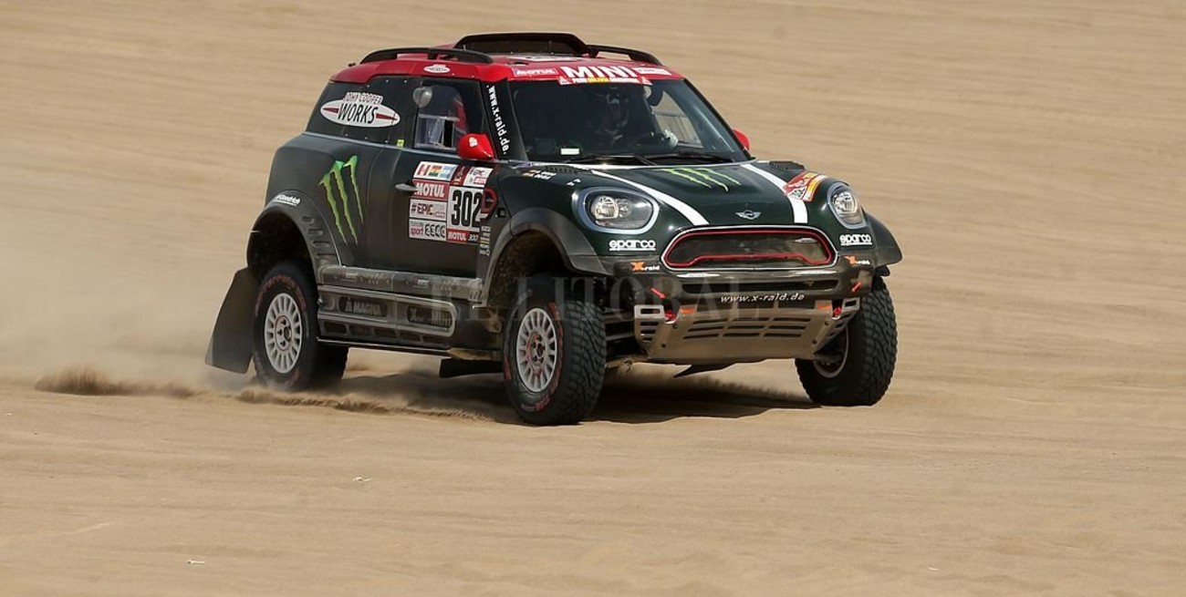 Video: violento accidente de Nani Roma a 500 metros de la llegada de la etapa 3 del Dakar