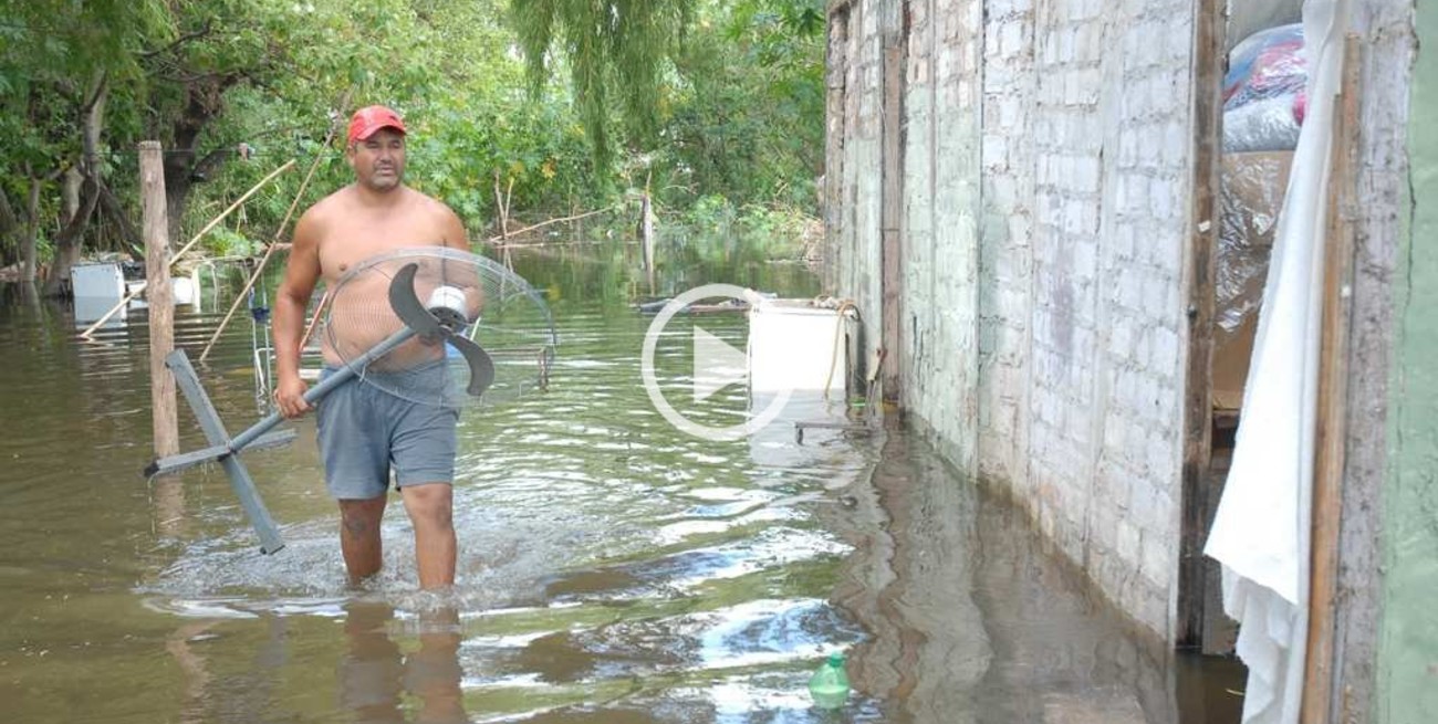 También hay evacuados en El Pozo