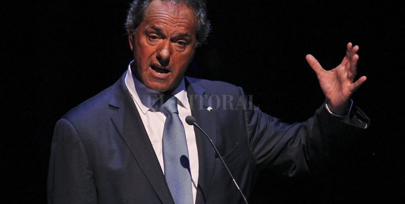 Daniel Scioli: "No volvamos a perder una elección presidencial por ir dividos"