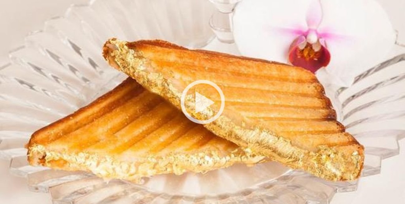 El sandwich más caro del mundo: sale 214 dólares y tiene oro