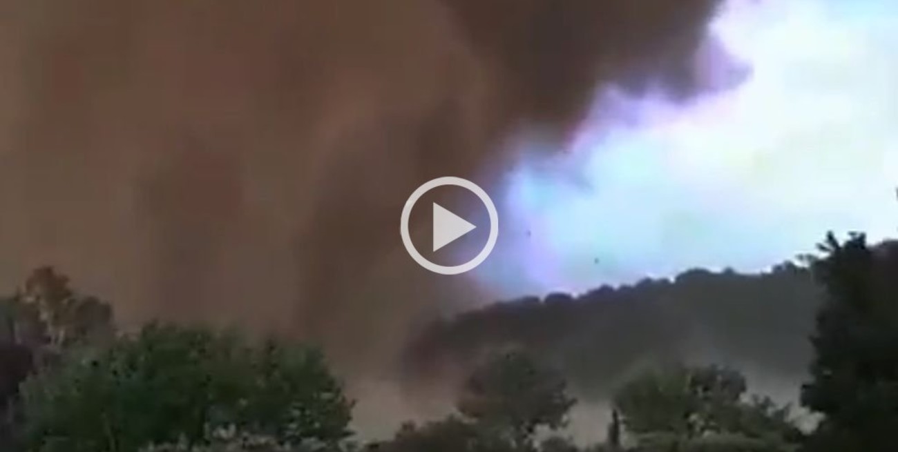 En diez minutos, un impresionante tornado destrozó un pueblo en Alemania 