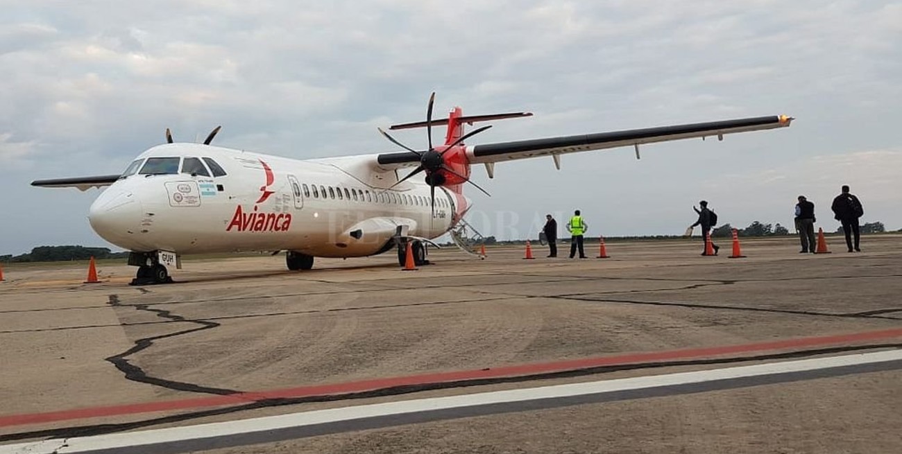 La conexión de Reconquista con Rosario y Buenos Aires tuvo su vuelo inaugural