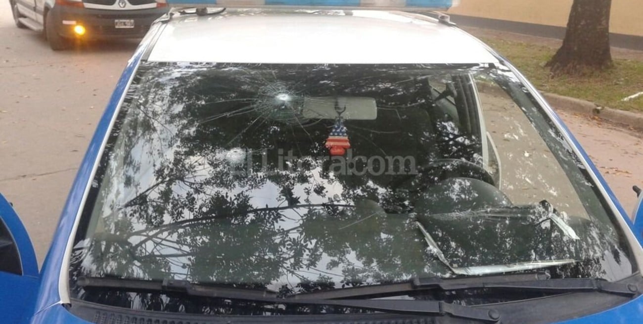 Balearon a un patrullero