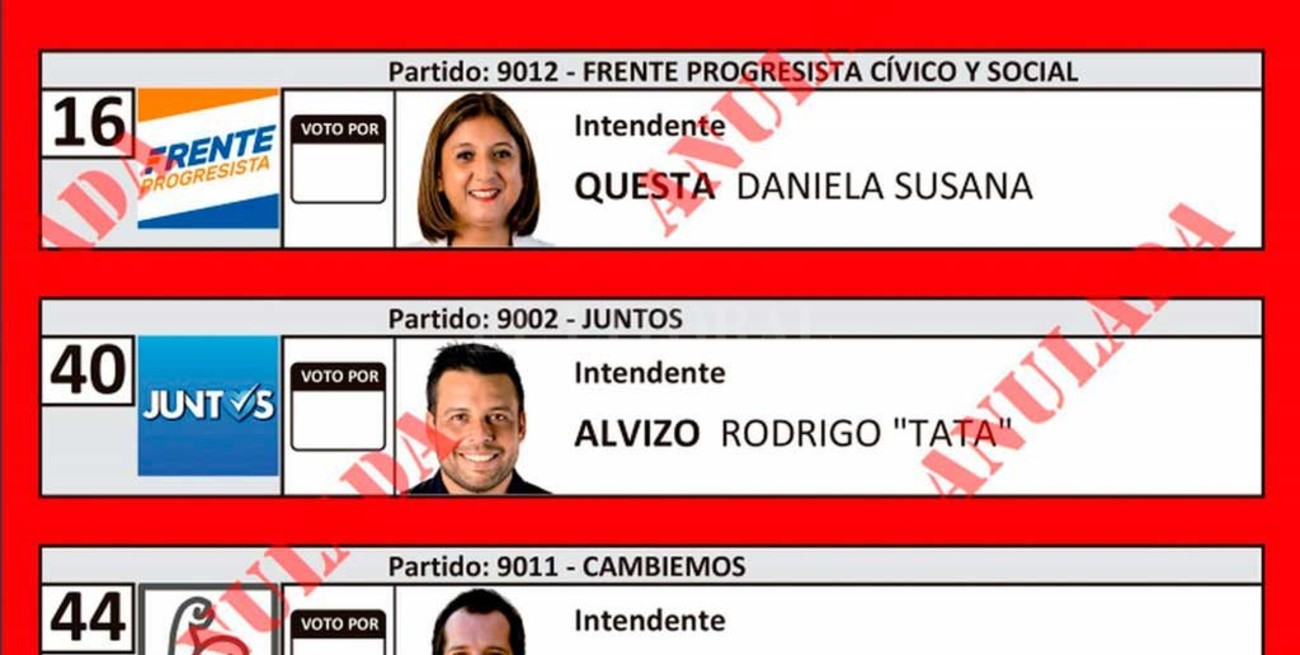 Así son las boletas únicas en Santo Tomé