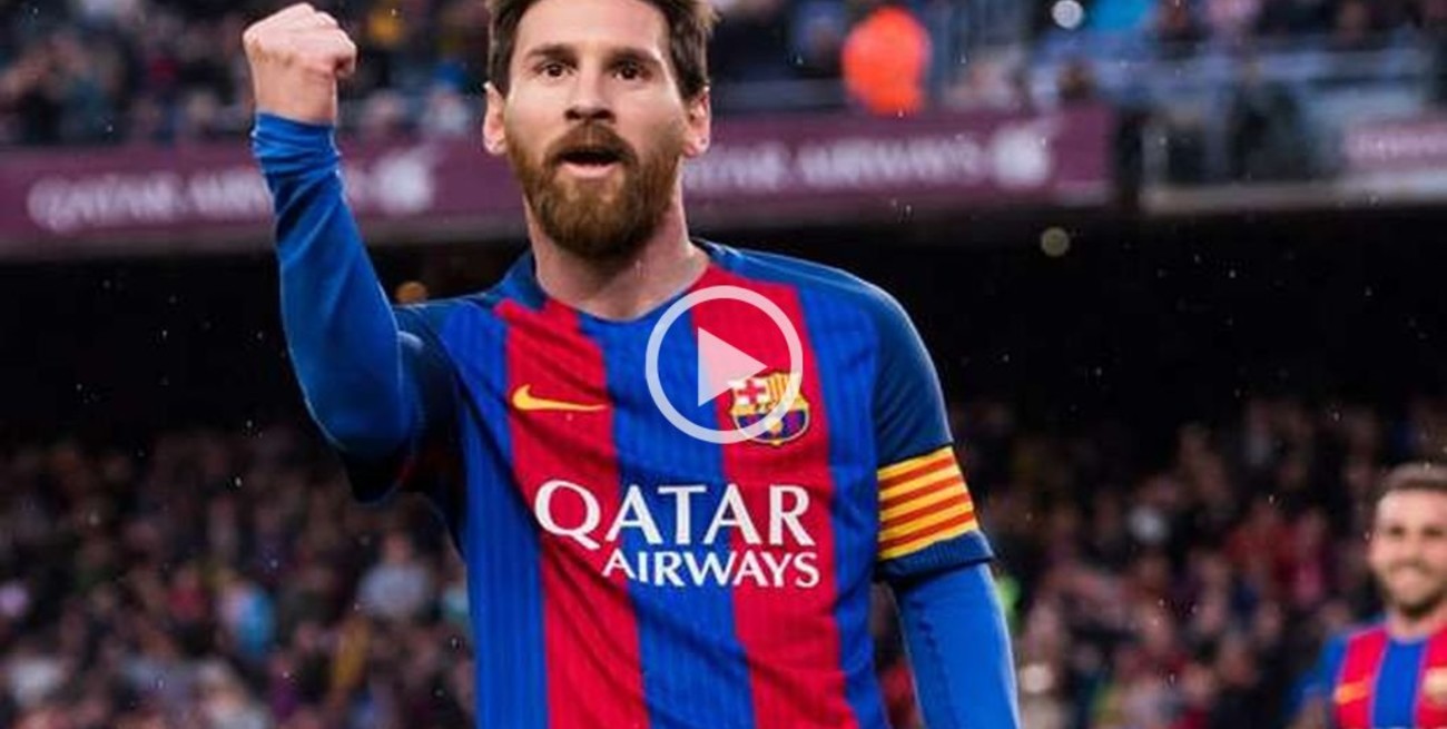 Dos goles de Messi en el triunfo de Barcelona
