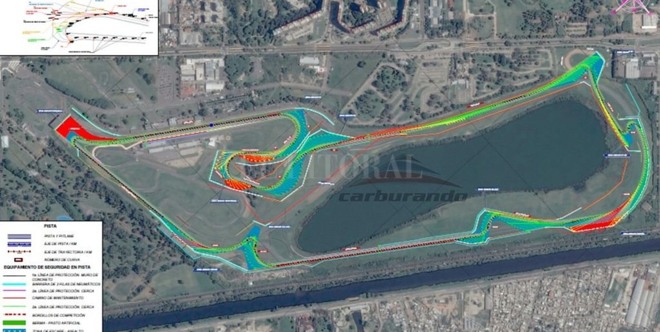 Presentaron un proyecto para modificar el Autódromo de Buenos Aires para que venga la F1